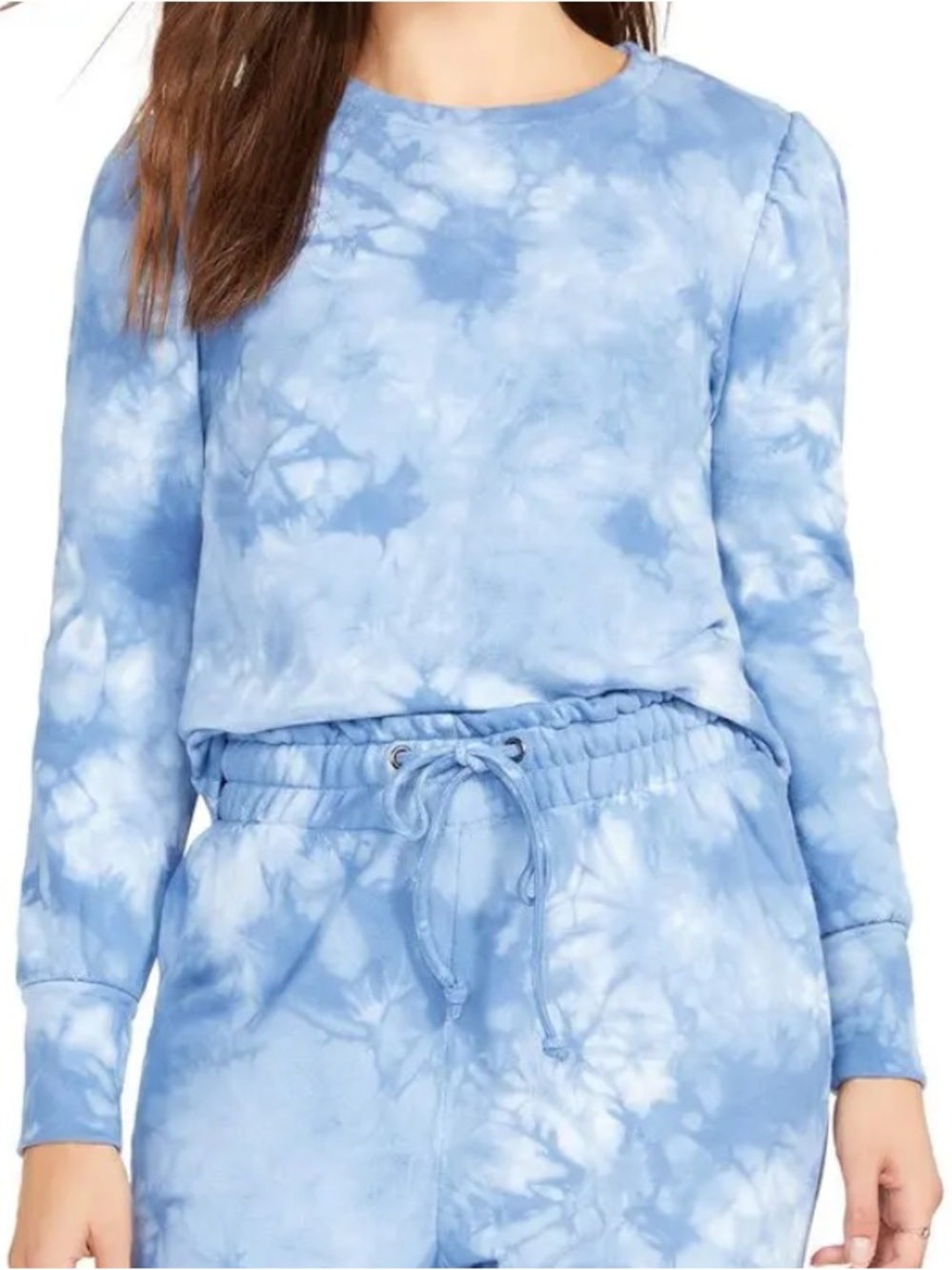 BB Dakota by Steve Madden Groove Thing Sweatshirt Blue M NWT